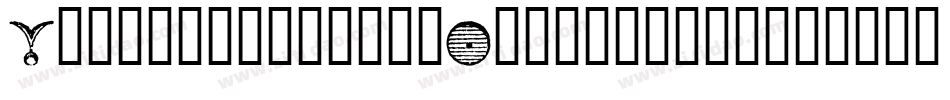 Cornucopia-of-Dingbats-Three字体转换