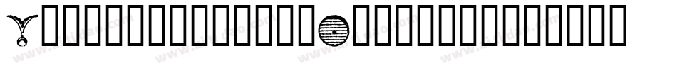 Cornucopia-of-Dingbats字体转换