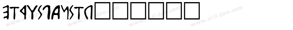 EtruscanStd字体转换