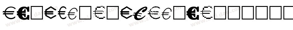 Eurocine-oblique字体转换