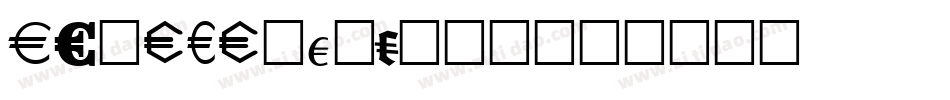 Eurocorp-Ga1A字体转换