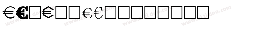 Eurow-gxYR字体转换