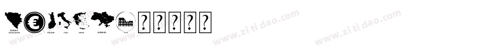 Europe字体转换