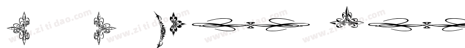 Cornucopia-of-Ornaments字体转换