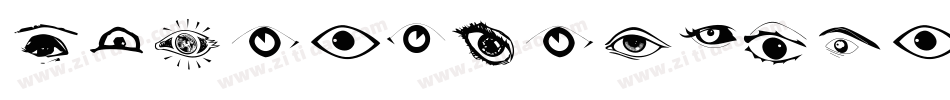 AngelEyesItalic-X33wo字体转换