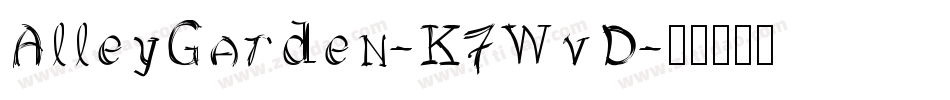 AlleyGarden-K7WvD字体转换