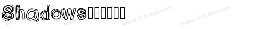 Shadows字体转换