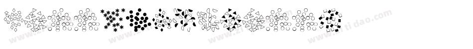 BettysConfetti字体转换