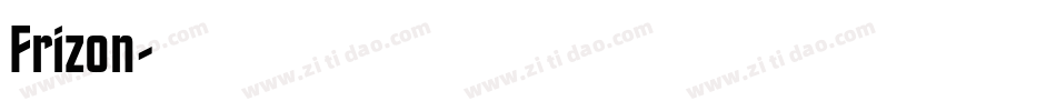 Frizon字体转换