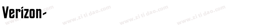 Verizon字体转换