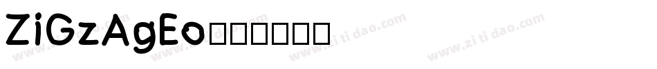 ZiGzAgEo字体转换