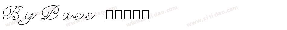 ByPass字体转换