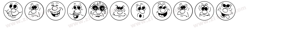 Bask01dFace字体转换