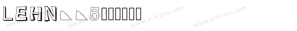 LEHN005字体转换