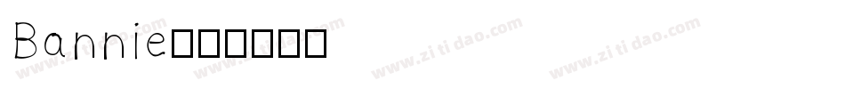 Bannie字体转换