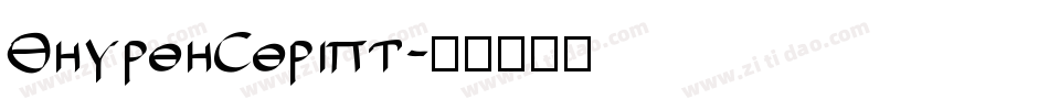 ChurchScript字体转换
