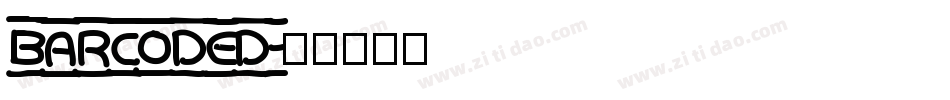 barcoded字体转换