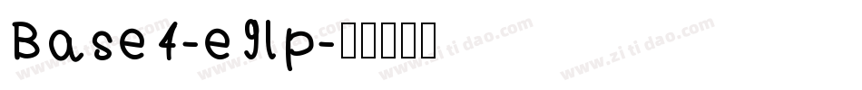 Base4-e9lp字体转换