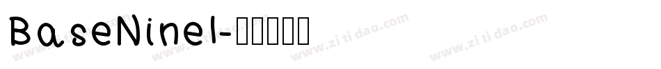 BaseNineI字体转换