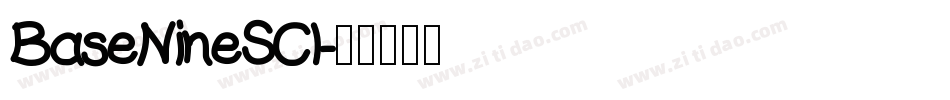 BaseNineSCI字体转换
