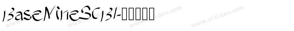 BaseNineSCBI字体转换