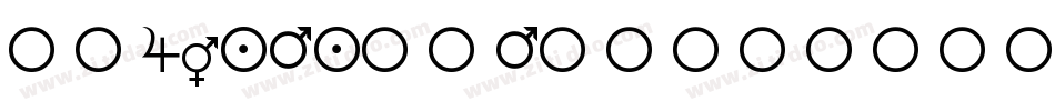 AlphaMaleModern字体转换