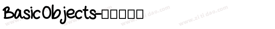 BasicObjects字体转换