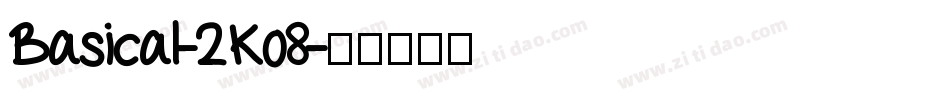Basical-2Ko8字体转换