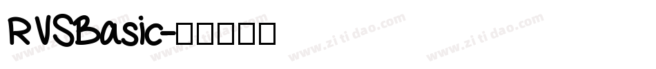 RVSBasic字体转换
