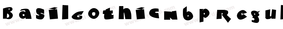 BasilGothicNbpRegular-KGeA字体转换