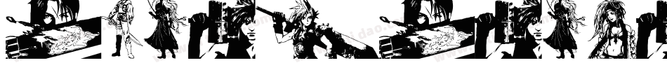 FinalFantasyElements-XJJo字体转换