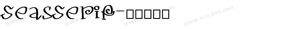SeasSerif字体转换