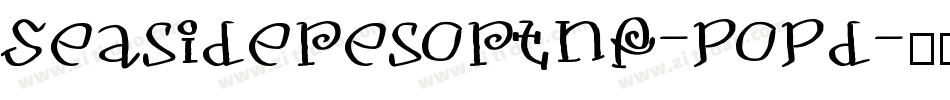 Seasideresortnf-popd字体转换