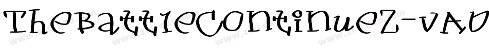 TheBattleContinuez-vAVA字体转换