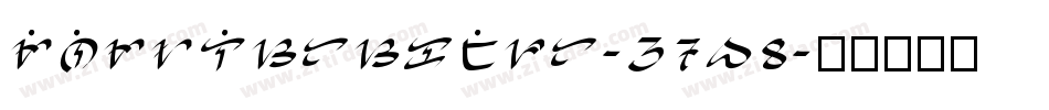 MinimalistScript-37V8字体转换