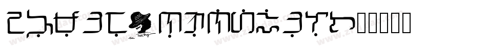 SouvenirITCby字体转换