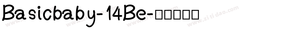 Basicbaby-14Be字体转换