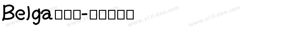 Belga生成器字体转换