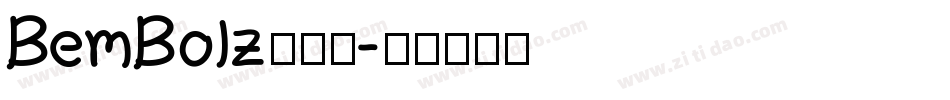 BemBolz生成器字体转换