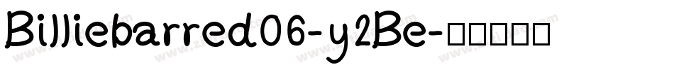 Billiebarred06-y2Be字体转换