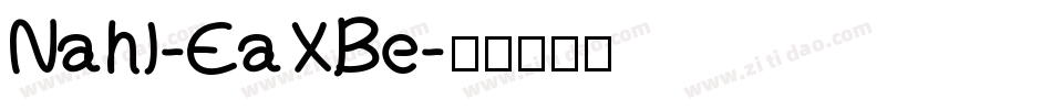 Nahl-EaXBe字体转换