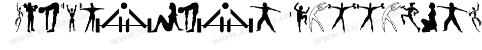 AnimalSilhouettesThree-n6oJ字体转换