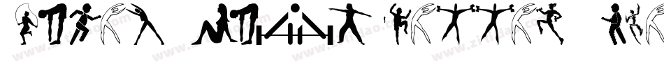 Mixed-Silhouettes-Free-vol-4字体转换