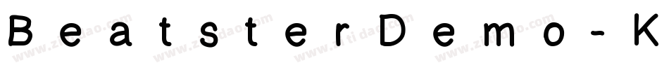 BeatsterDemo-KLMA字体转换