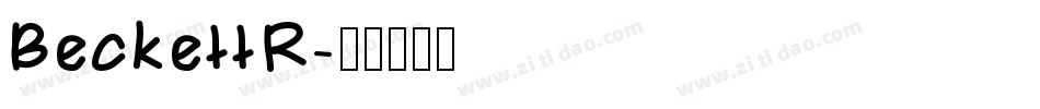 BeckettR字体转换