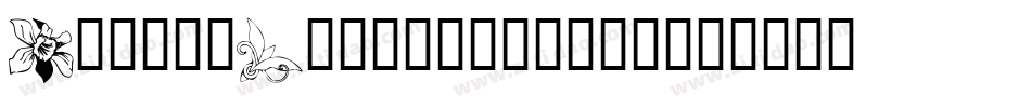 FloralGarnish-X3Y2字体转换
