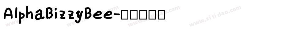 AlphaBizzyBee字体转换