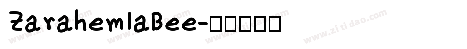 ZarahemlaBee字体转换