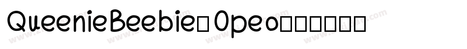 QueenieBeebie-Opeo字体转换