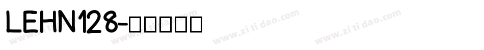 LEHN128字体转换
